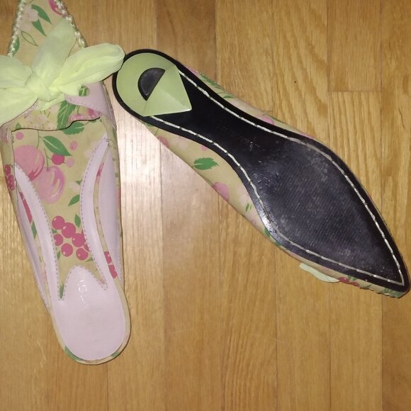 Elegant colorful shoes, Beautiful Design, Nine West, Size - 7M - Picture 2 of 4